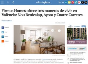 Lee más sobre el artículo En Valencia Plaza – Firmus Homes ofrece tres maneras de vivir en València: Nou Benicalap, Ayora y Cuatre Carreres